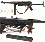 MP40 "Schmeisser" géppisztoly bőr szíjjal, 100-1111, 1111/C