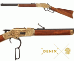 Winchester M73 gravírozott, arany színű, 100-2530, 1253/L