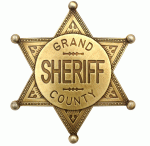 Grand Country sheriff jelvény, arany, 100-013, 113/L