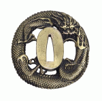 John Lee Dragon Tsuba, 85779