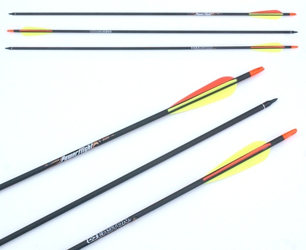 Easton PowerFlight 500, műanyag tollal