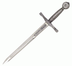 Mini Excalibur díszkard, 15,5 cm-es, 64026