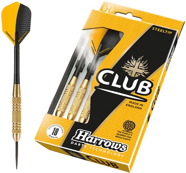 Harrows Club Brass Steel darts készlet