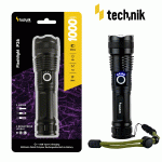 Technik Elemlámpa P26 1000 Lumen (+1x26650 3500mAh) P50 LED + USB-C,  MT-P26