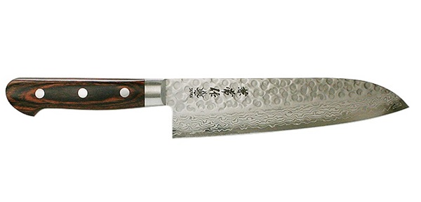 Kanetsune Santoku Damascus, KC-903