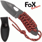 Fox Outdoor "Redrope" kés parakord markolattal, 44484