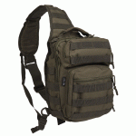 Mil-tec® One Strap Assault S/M keresztpántos Molle hátizsák, oliv, 14059101