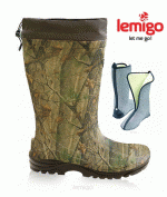 Lemigo New Generation gumicsizma, terepszínű, 701-camo