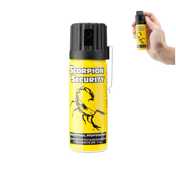 Skorpion paprika gázspray, fog,  50 ml