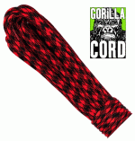 Paracord (ejtőernyős) kötél, 10 méter, Garfield, #126