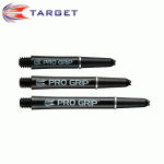 TARGET Pro Grip műanyag dart szár, fekete