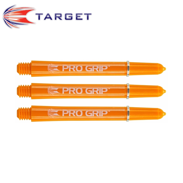 TARGET Pro Grip műanyag dart szár, narancssárga