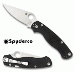 Spyderco Para-Military™ G-10 Black, C81GP2