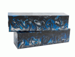 Acryl Blue Damascus markolatanyag, 130x40x30 mm, 18040