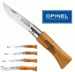 Opinel Mini carbon steel bicska, No. 2