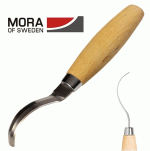 Mora Wood Carving Hook Knife 163 Double Edge (S), rozsdamentes, 13445