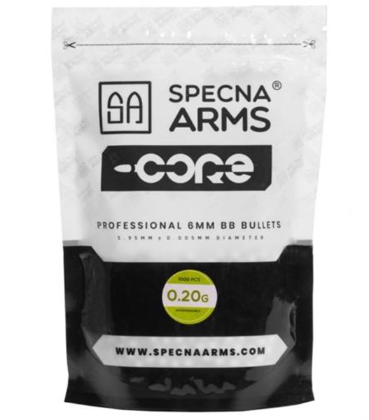 Specna Arms bio airsoft lövedék, 0,20 g, 1000 db, SPE-16-021019-00