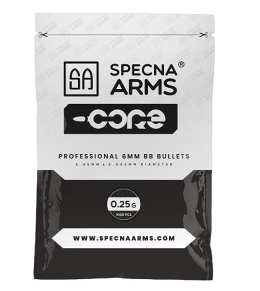 Specna Arms Core airsoft lövedék, 0,25 g, 1000 db, SPE-16-021004-00