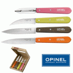 Opinel Essentiels hámozó szett, élénk színek, 001452