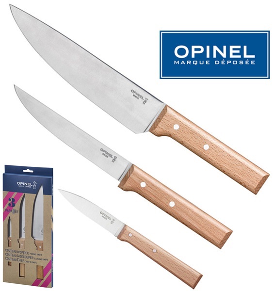 Opinel Trio konyhakés szett, 3 db-os, 001838