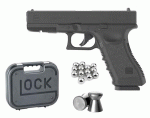 Glock 17 légpisztoly 4,5mm, diabolo/BB steel, UM58365 - </b>Ez a termék csak személyesen vásárolható meg.