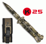 K25 Tactical Sand Python pillangókés, 02132