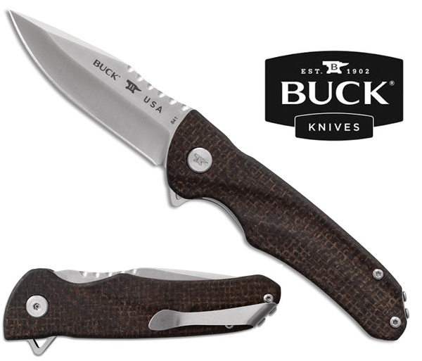 Buck Sprint Pro Micarta, 0841BRS-B