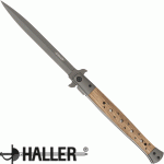 Haller Stiletto XXL zebrafa markolattal, 83148