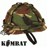 Kombat® M1 műanyag sisak borítással, DPM