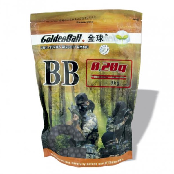 Goldenball Black 0,20g, 5000 db, 35589