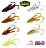 Delphin BOMB! Gumihal Nympha, 10db, 2,5cm, 69004030.