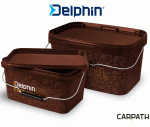 Delphin Carpath 10l szögletes vödör és fedél, 920000362 