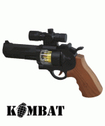 Kombat forgótáras játék revolver, 818B-1