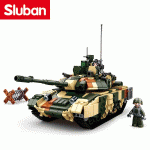 Sluban® T90-es orosz tank építőjáték, B0756