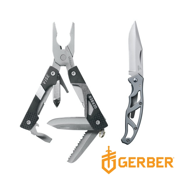 Gerber® Vise multifogó és Paraframe mini bicska, 31-003205