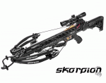 Skorpion XBC-390 csigás számszeríj, 175#, fekete, 55M430