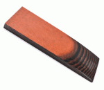 Micarta markolat, Terracotta/Black, 120x40x8 mm, 8114