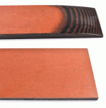 Micarta markolat, Terracotta, 240x120x8 mm, 8169