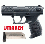 Walther P22Q HME rugós airsoft pisztoly, fém szánnal, UM25891 - </b>Ez a termék csak személyesen vásárolható meg.