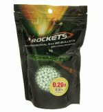 Rockets Professional bio airsoft lövedék, 0,20 g, 2500 db, ROC-16-006036-00