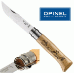 Opinel Animalia Hare, nyúl mintával, No.08, 002333