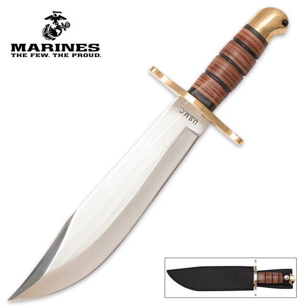 U.S.M.C.  Leatherneck Bowie, BK1817