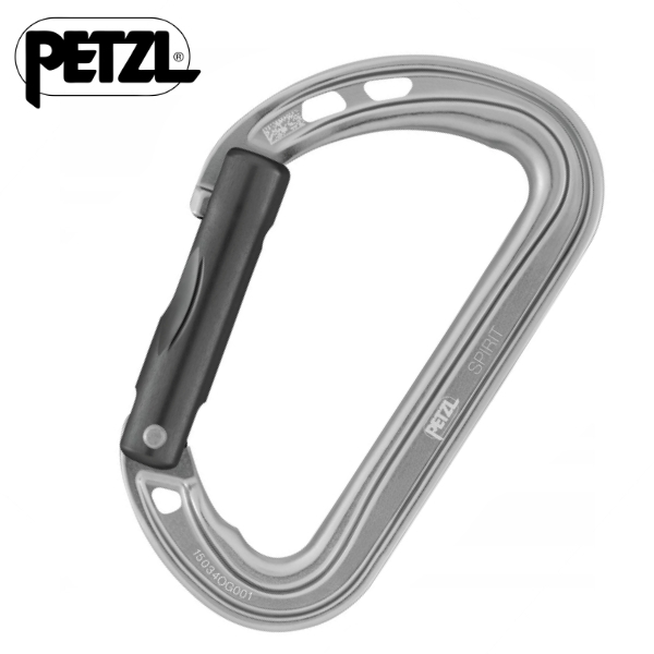 Petzl Spirit Straight Gray egyenes karabiner, M061AA00