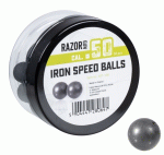 RazorGun Iron Speed Ball fémporos gumigolyó cal.50, (12,5 mm-es), 50 db, 337-108 