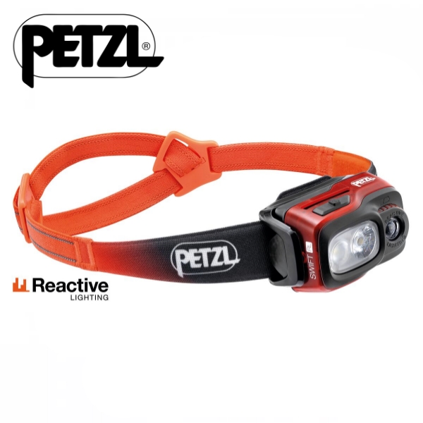 Petzl Swift RL Orange Reactive Lightning™  1100 lm, akkumulátoros fejlámpa, narancssárga, E095BB01