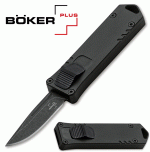 Böker USB Black OTF rugós kés, 06EX270