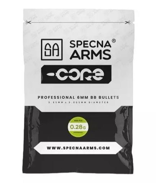 Specna Arms bio airsoft lövedék, 0,28 g, 1000 db, SPE-16-021022