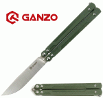 Ganzo Balisong G-10 Green, 440C, G766-GR