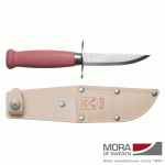 Mora Scout 39 bőr tokkal, vörösáfonya, M-13973