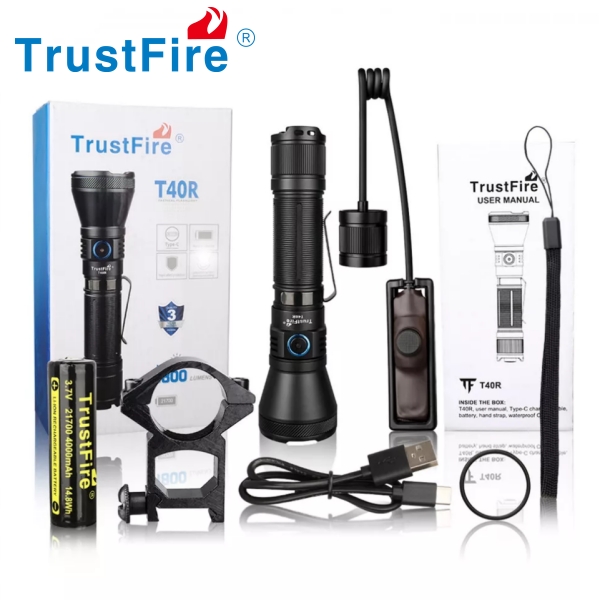 Trustfire T40R LED vadászlámpa szett, TRFT40R